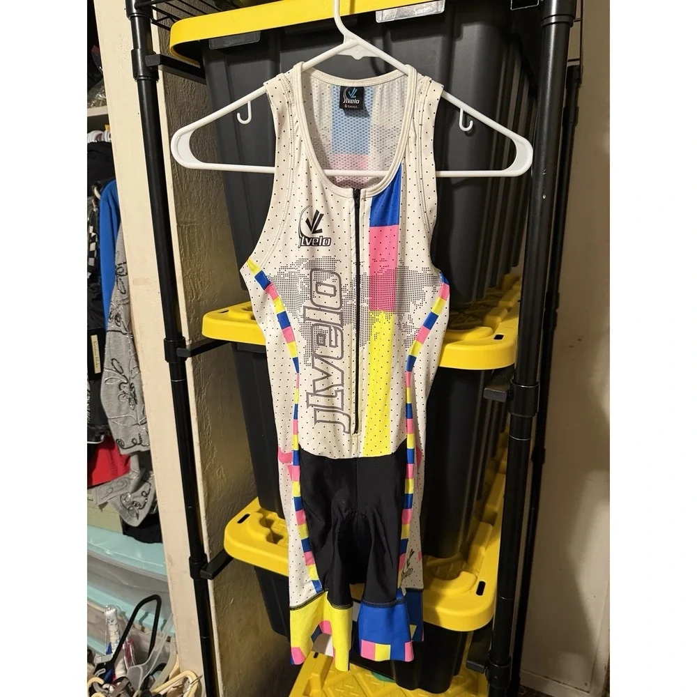 JL Velo Women's Cycling Bib Shorts Size S - Picture 4 of 6